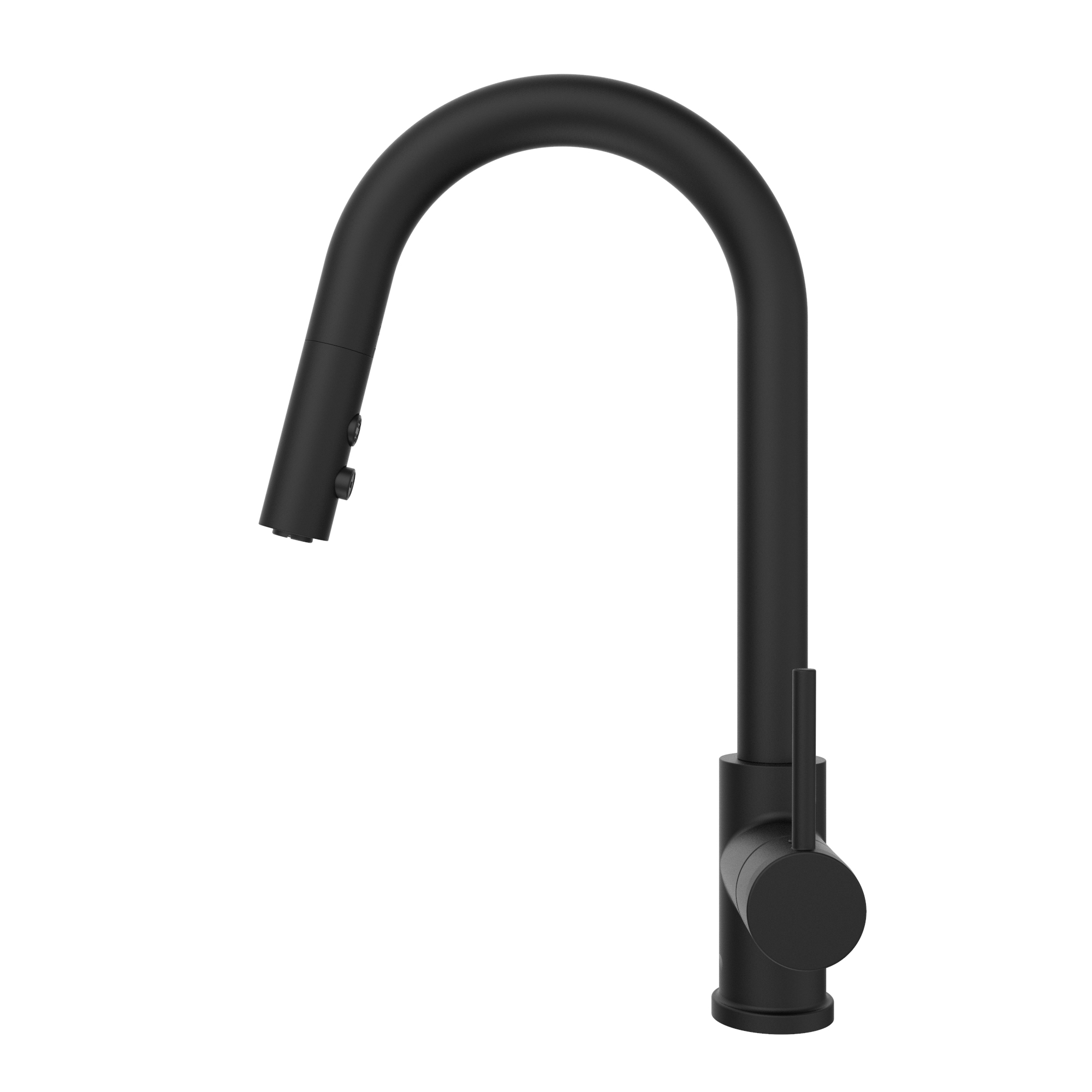 Kitchen Sink Faucet with Swivel Pull-Down Spout