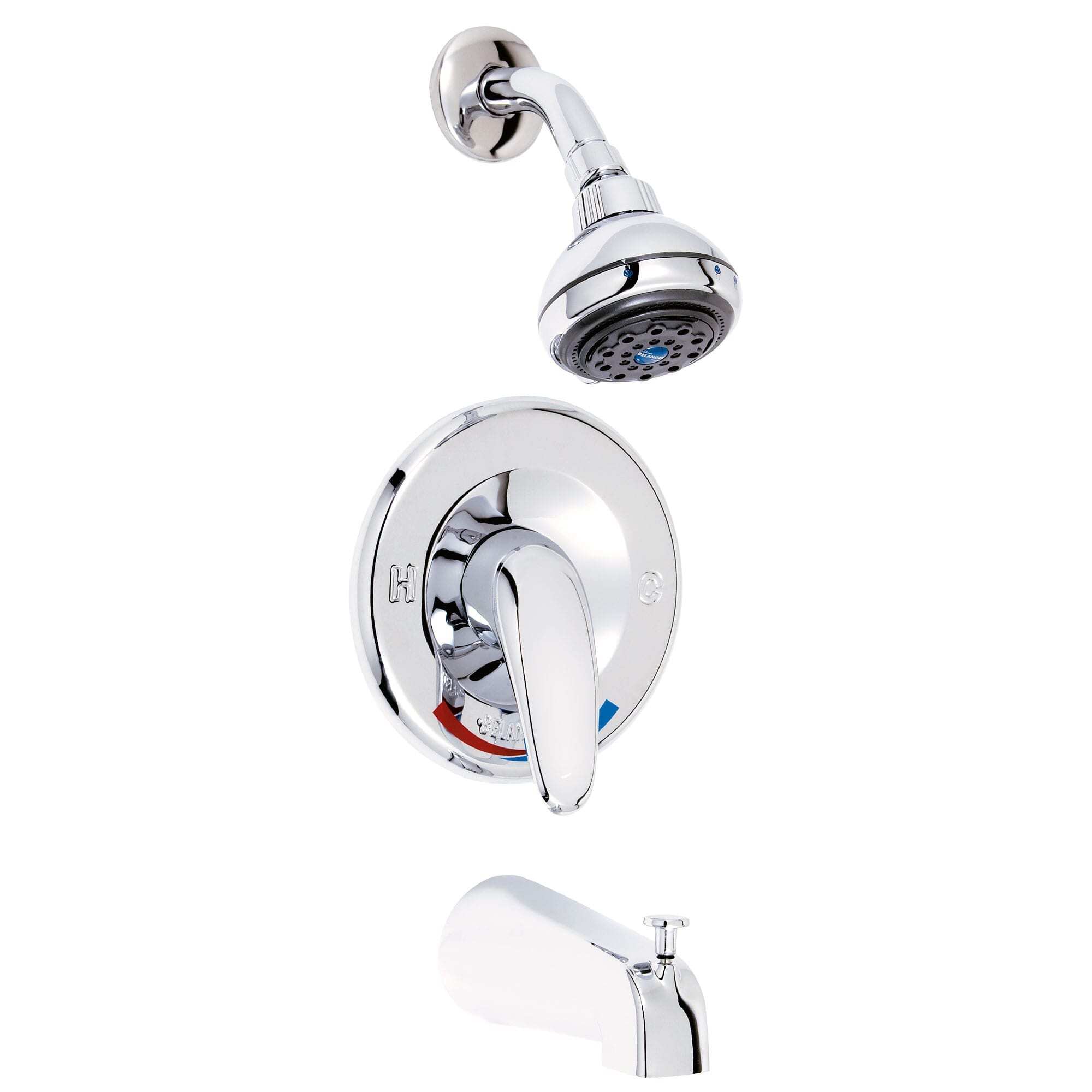 Bathtub / Shower Faucet - Complete model with Pressure Balanced Valve and Volume Control