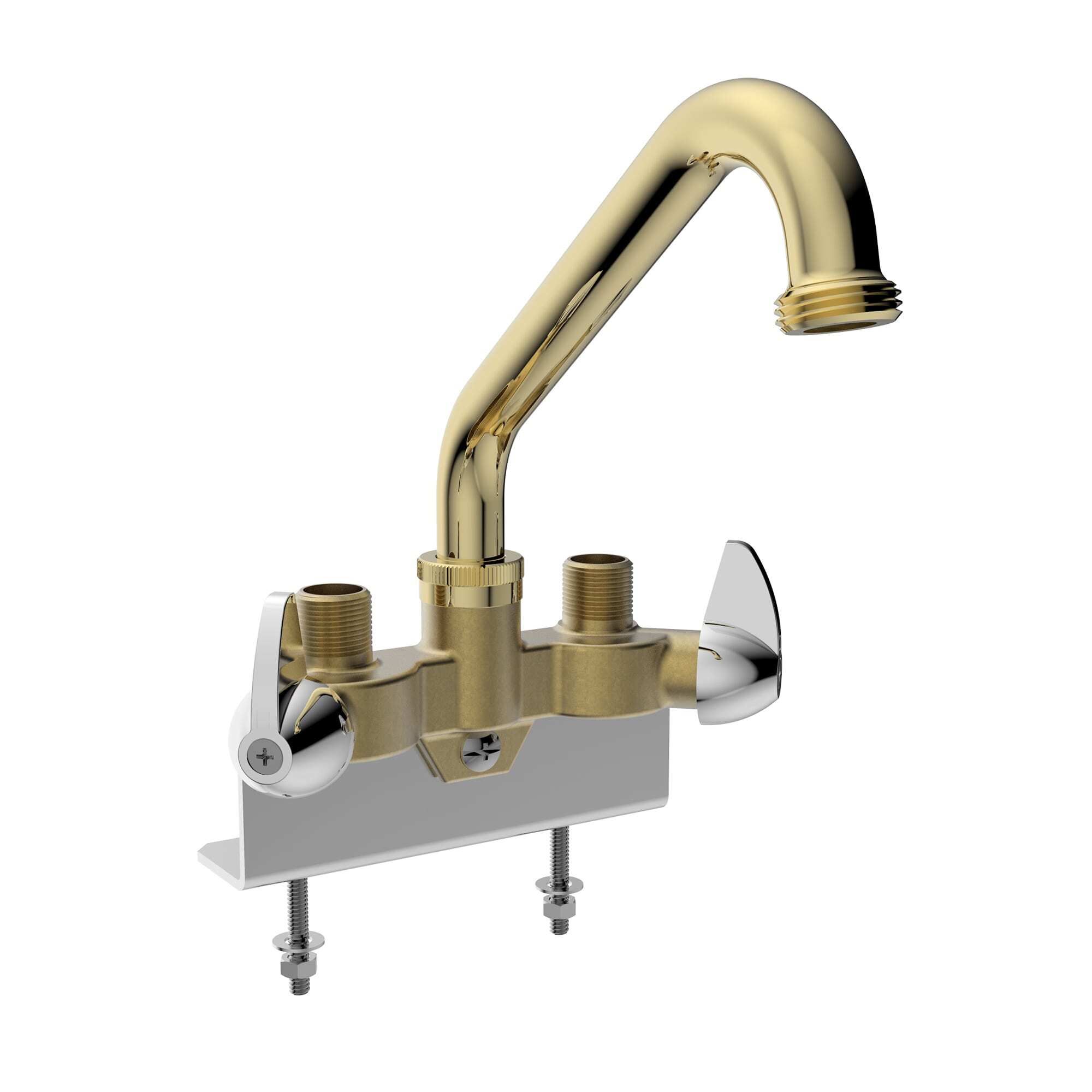 Laundry Tub Faucet with Swivel Spout