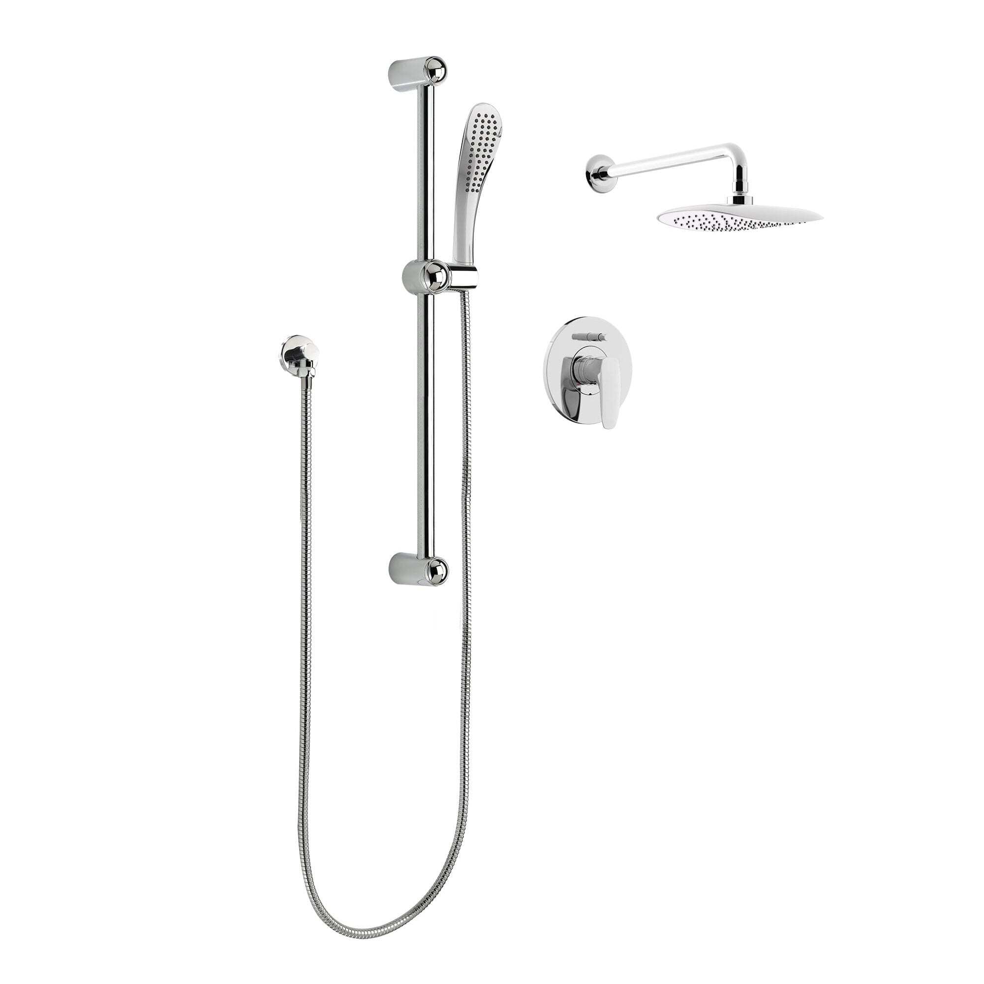 Kit : Robinet pour douche - Garniture Pour valve à pression équilibrée, déviatrice