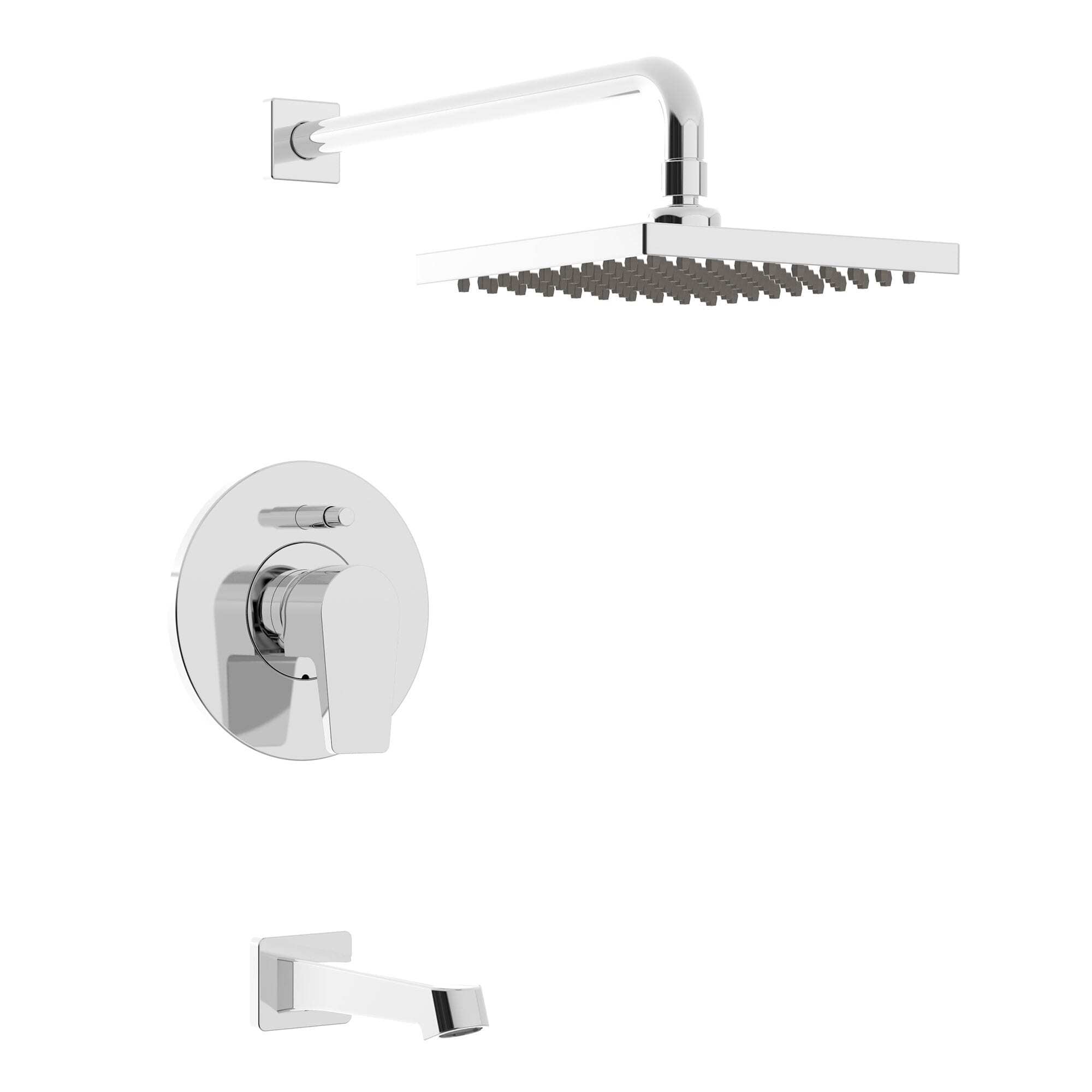 Kit : Robinet pour baignoire / douche - Garniture pour valve à pression équilibrée, déviatrice