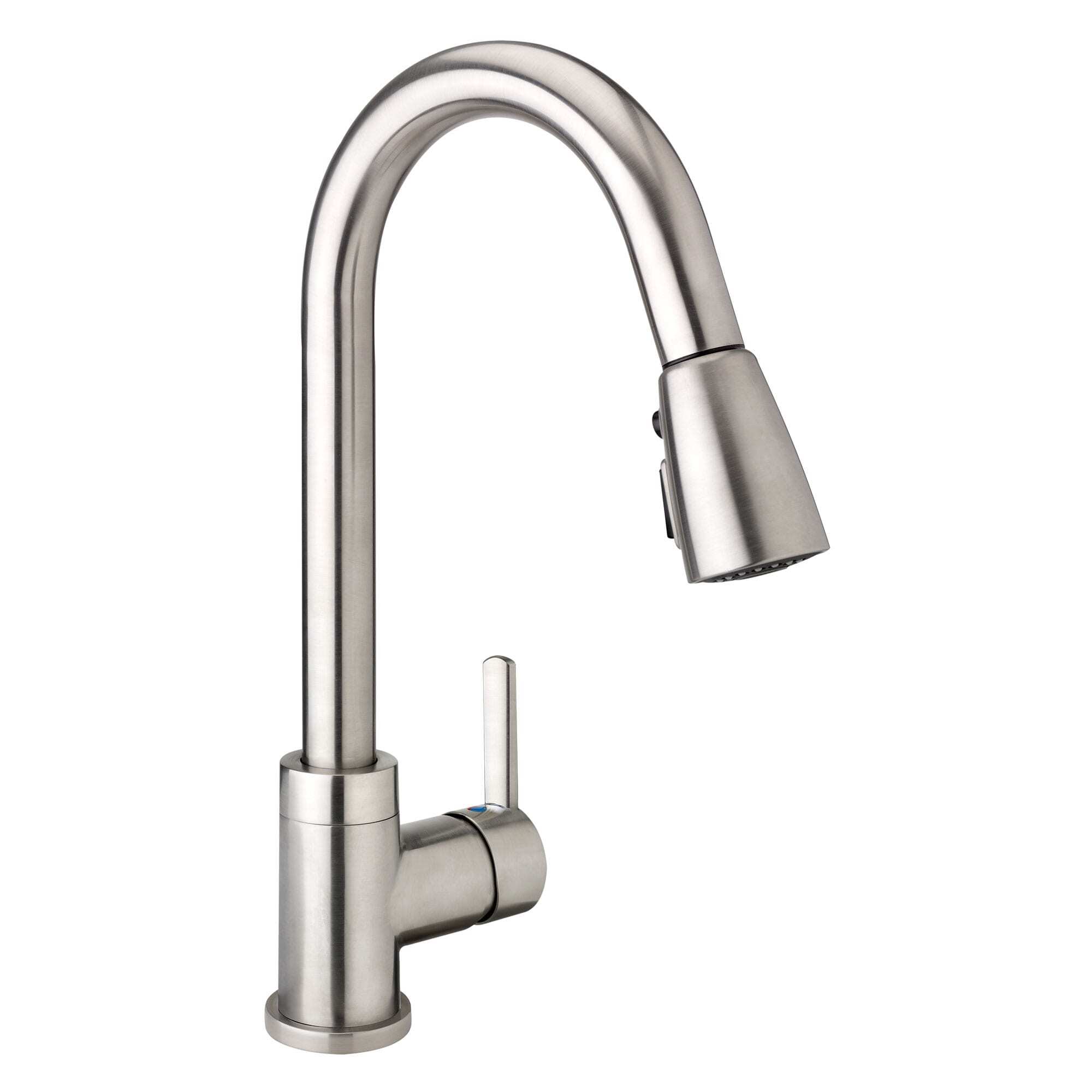 Kitchen Sink Faucet with Swivel Pull-Down Spout