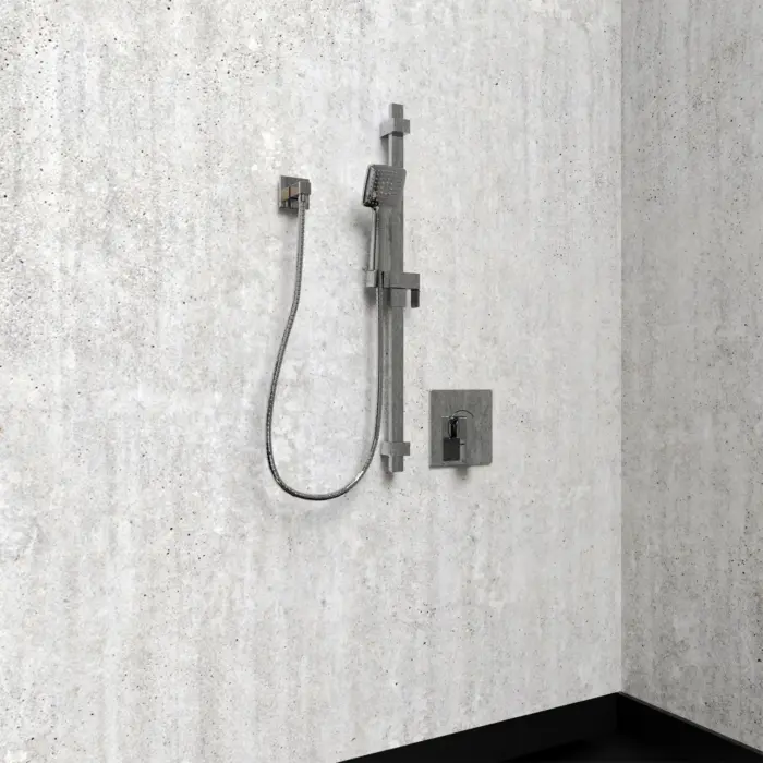 Kit : Robinet pour douche – Garniture pour valve à pression équilibrée, avec contrôle de volume