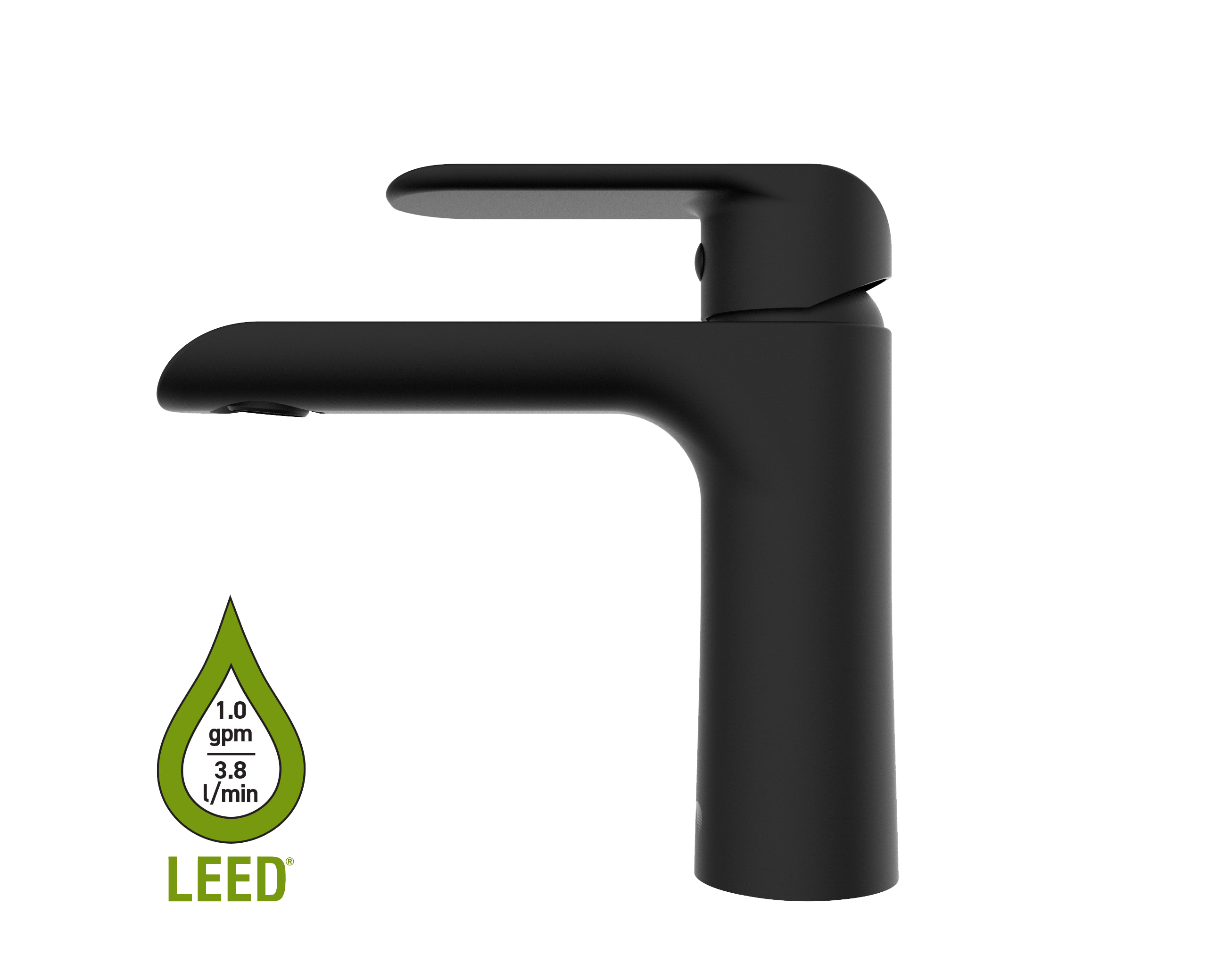 Lavatory Sink Faucet with Volume Control