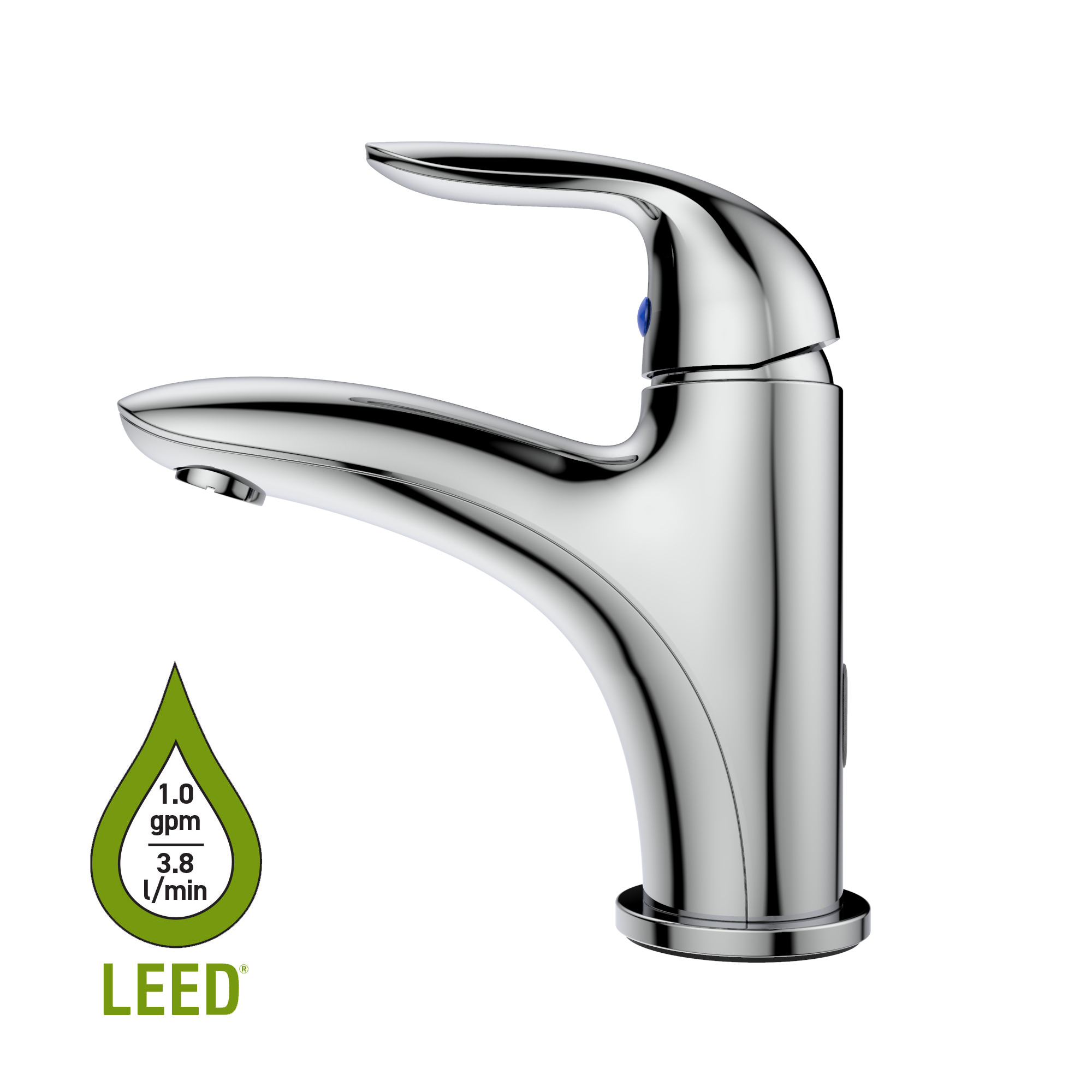 Lavatory Sink Faucet with Volume Control