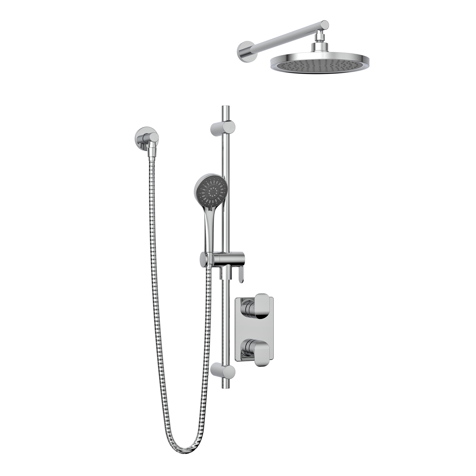 Kit: Shower Faucet – Trim for Thermostatic 2-way diverter valve