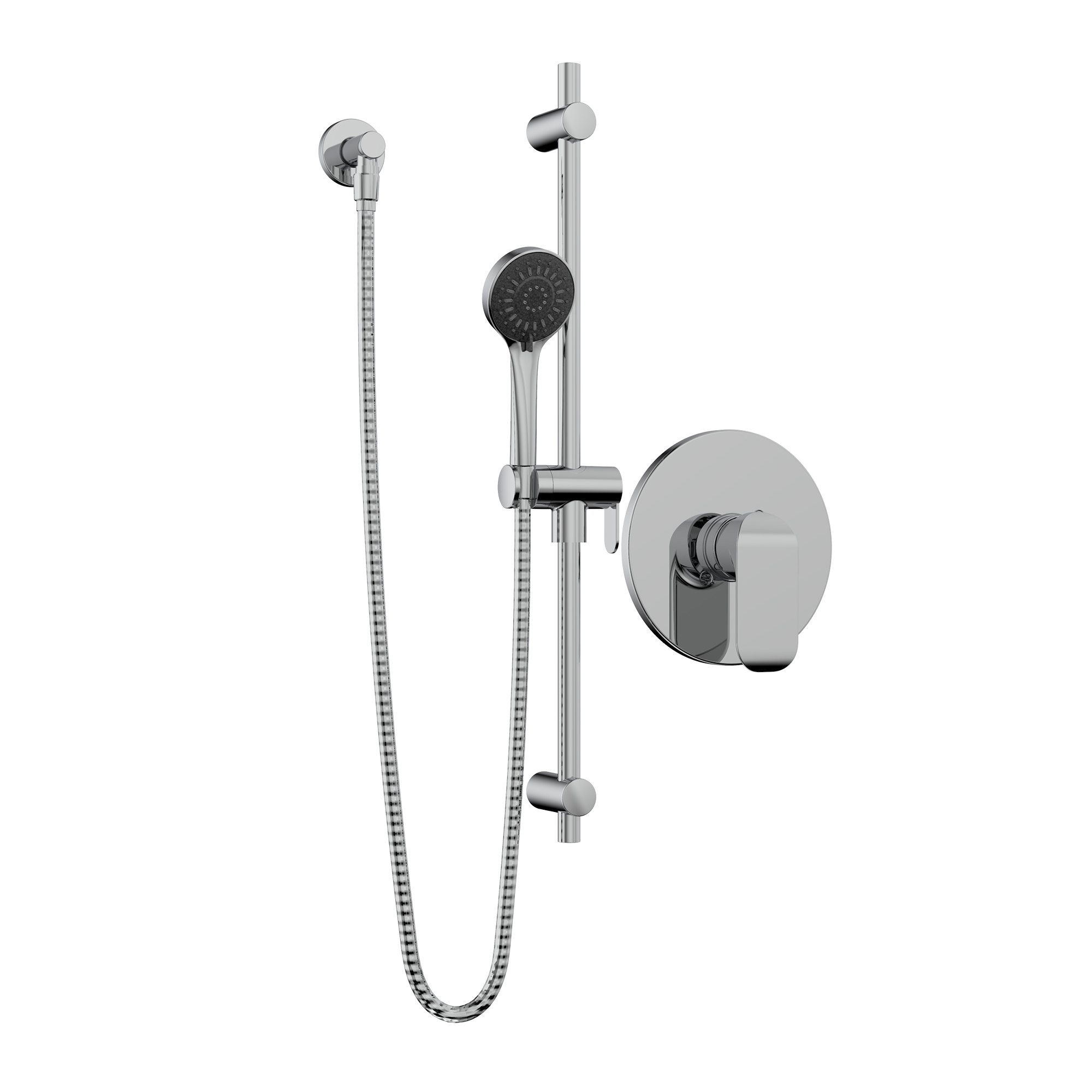 Kit: Shower Faucet – Trim for Thermostatic Valve with Volume Control