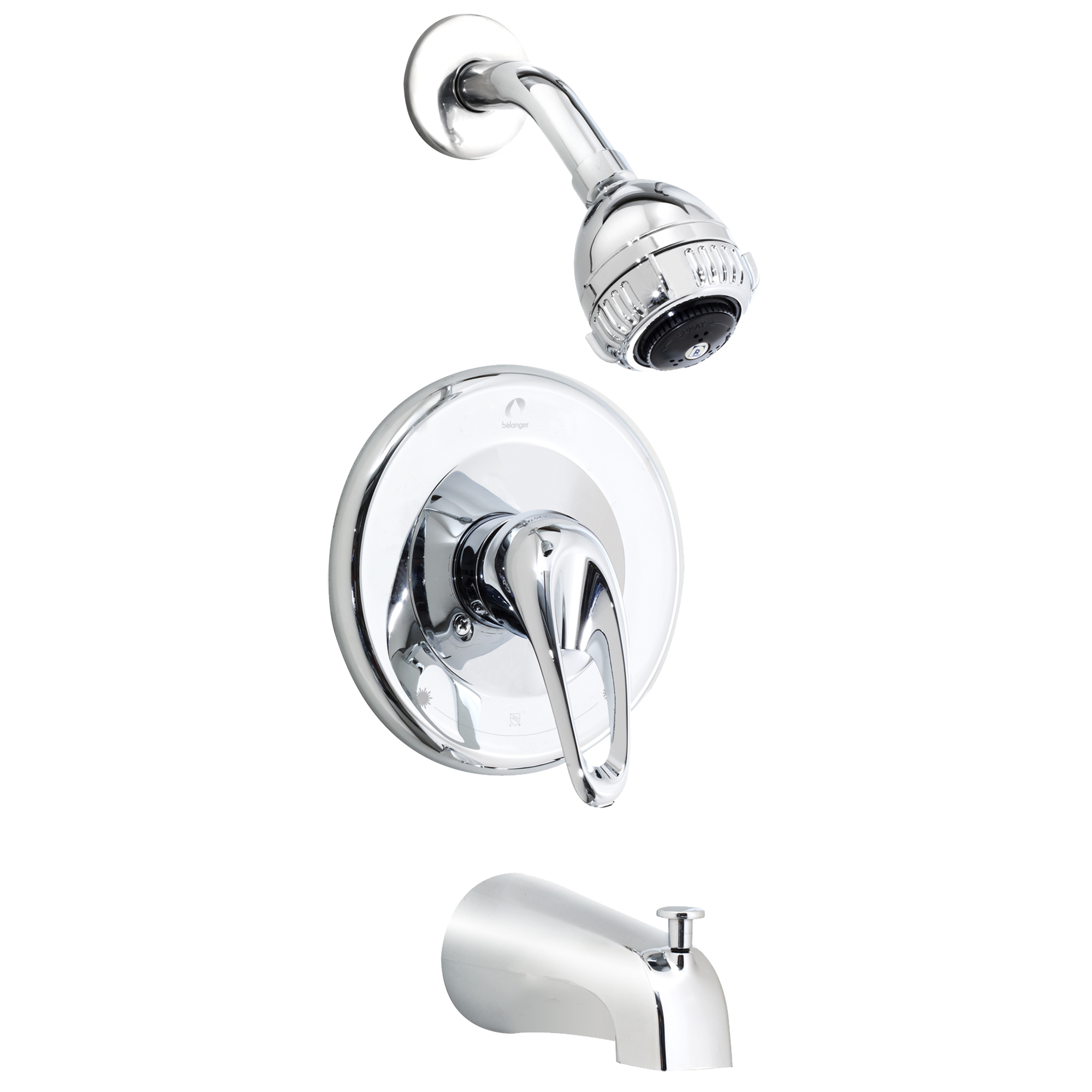 Bath / Shower Faucet Trim - for pressure balance valve