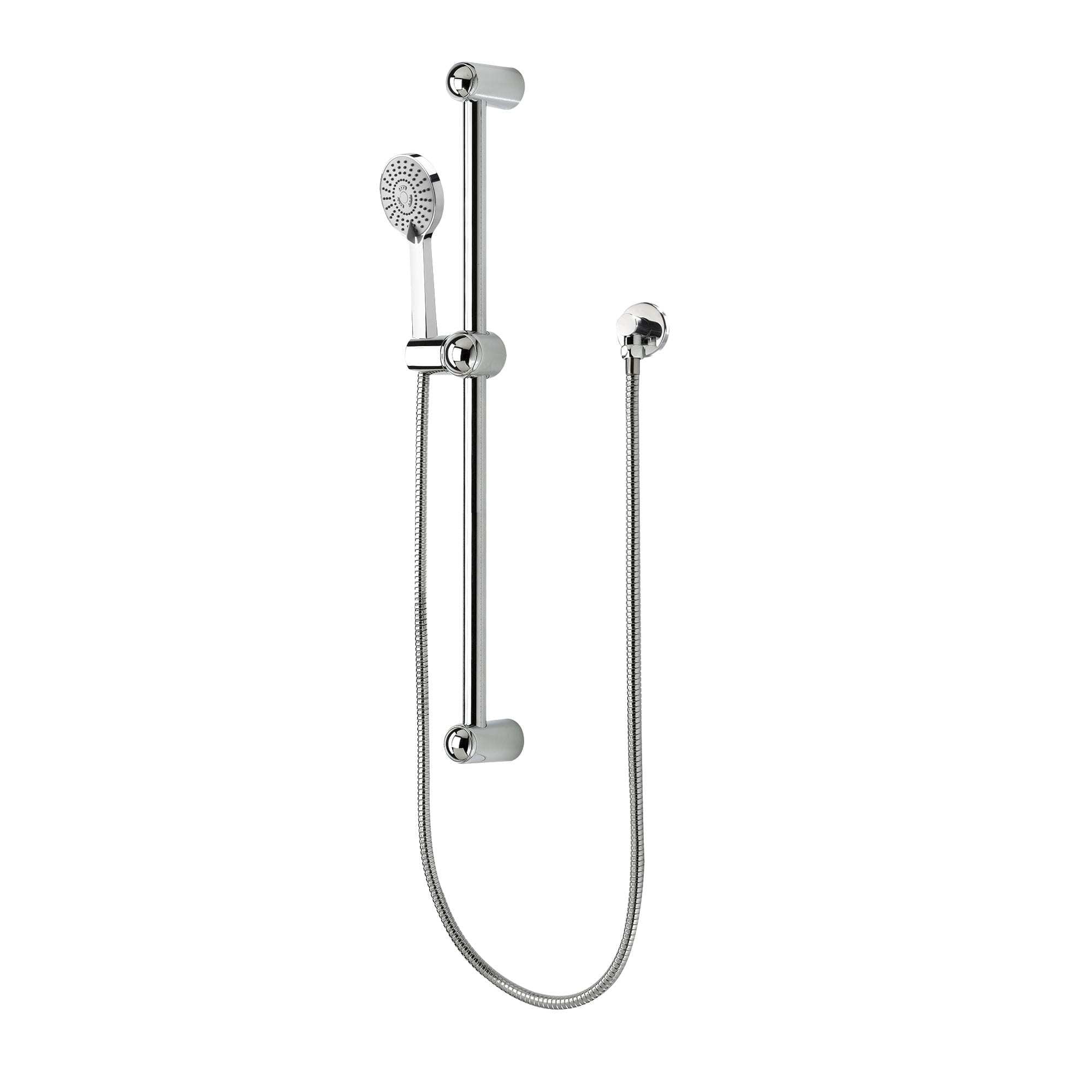 Ensemble de douche à main sur glissière, coude d'alimentation et boyau