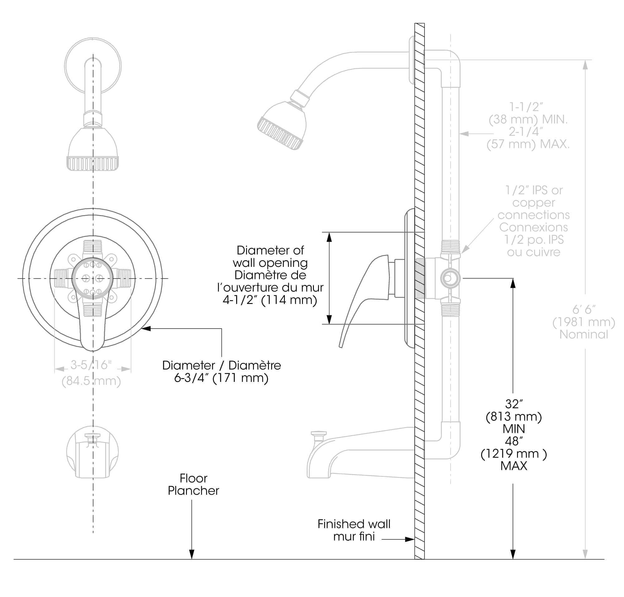 Valve - Garniture Pour valve à pression équilibrée