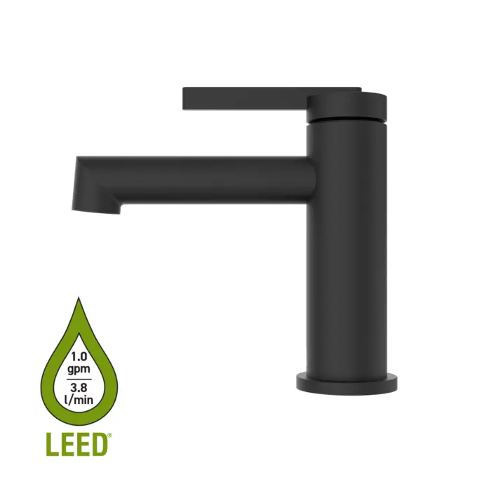 Robinet pour lavabo de salle de bain avec contrôle de volume