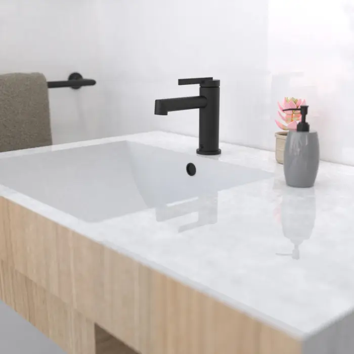 Lavatory Sink Faucet with Volume Control