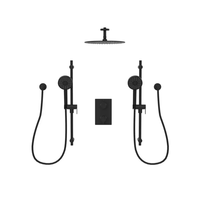 Kit: Shower Faucet - Trim for Thermostatic 3-way diverter valve