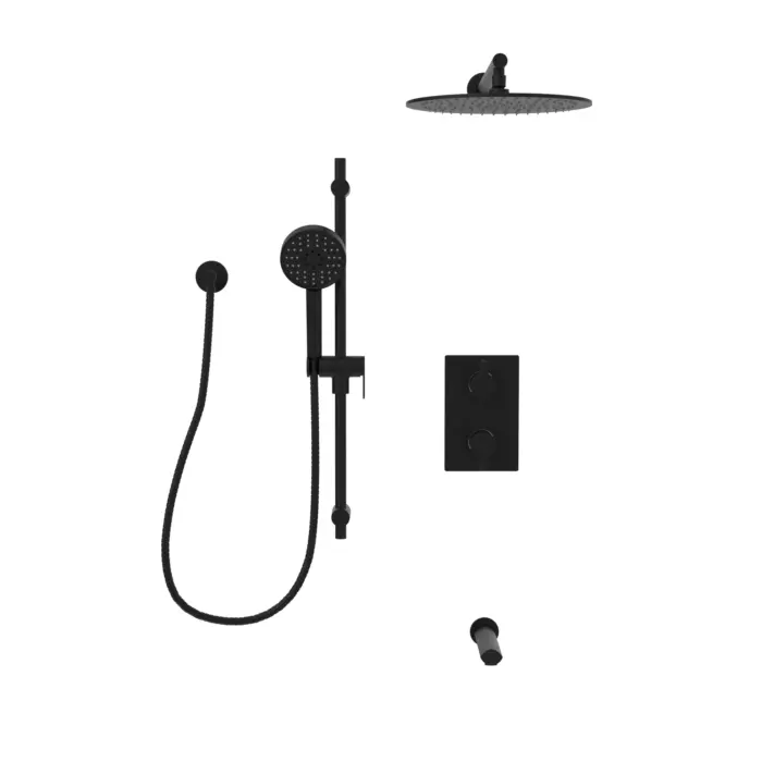 Kit: Bathtub / Shower Faucet - Trim for Thermostatic 3-way Diverter Valve