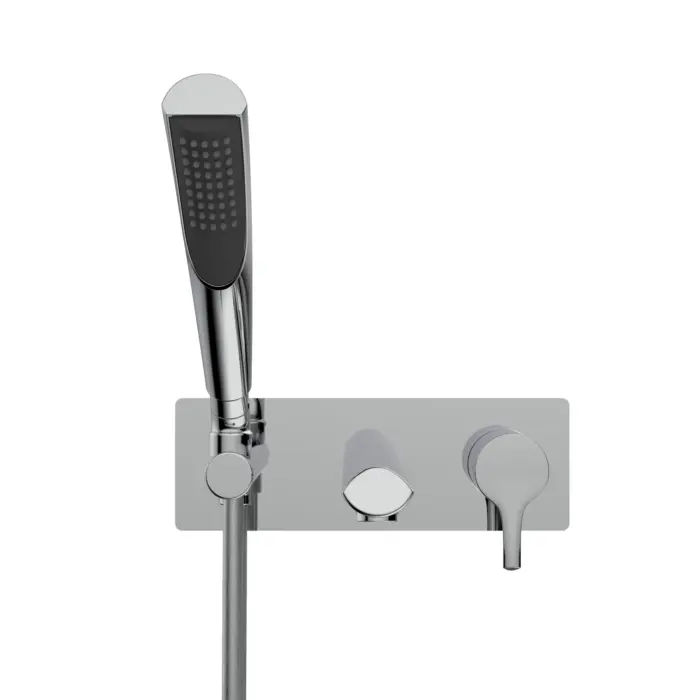 Bathtub Faucet Trim / Wall Mount Installation with Pressure Balance