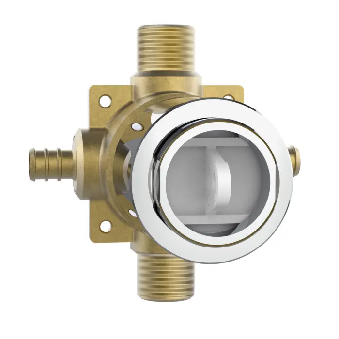Valve – Rough-In // Pressure Balanced Valve with Volume Control