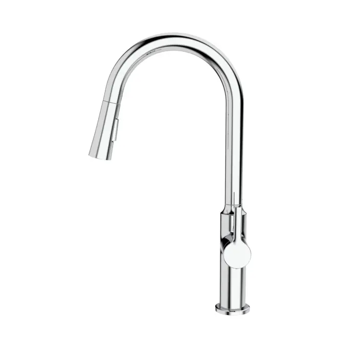 Kitchen Sink Faucet with Swivel Pull-Down Spout