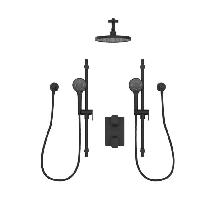 Kit: Shower Faucet - Trim for Thermostatic 3-way diverter valve