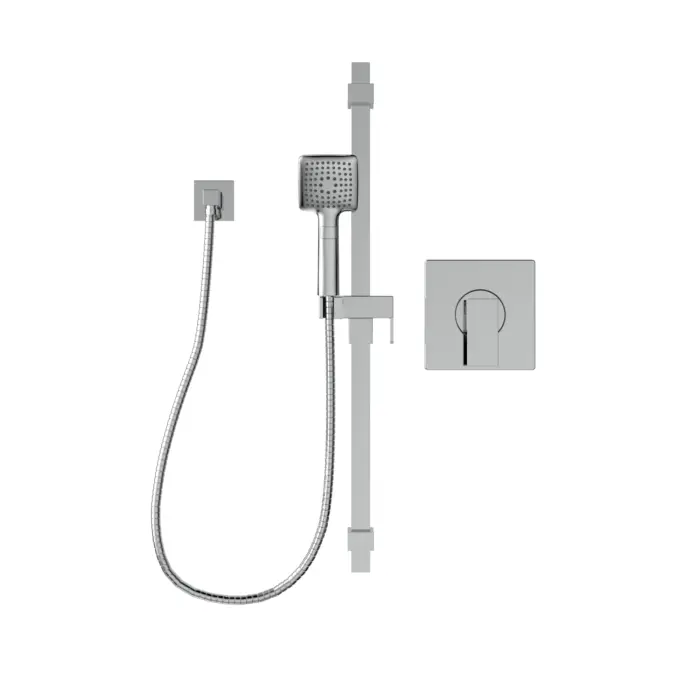 Kit : Robinet pour douche – Garniture pour valve à pression équilibrée, avec contrôle de volume