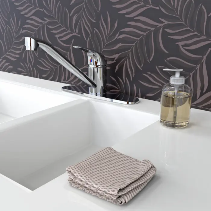 Kitchen Sink Faucet with Swivel Spout