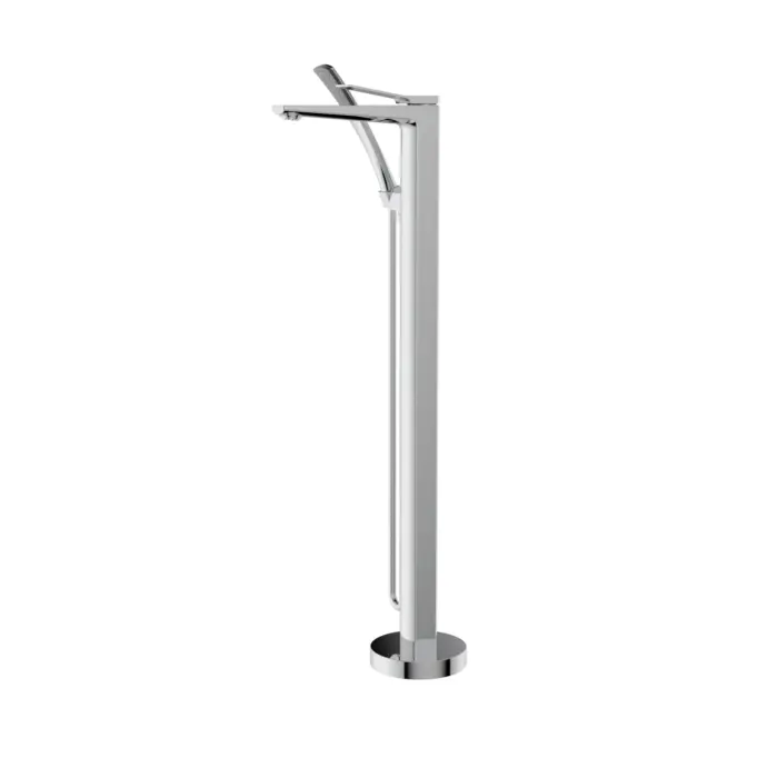 Bathtub Faucet - Complete model / Floor Mount Bathtub Filler with Pressured Balance