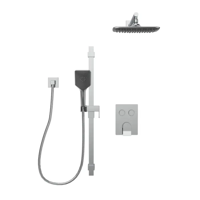 Kit: Shower Faucet - Trim for Thermostatic 2-way diverter valve (D/B)