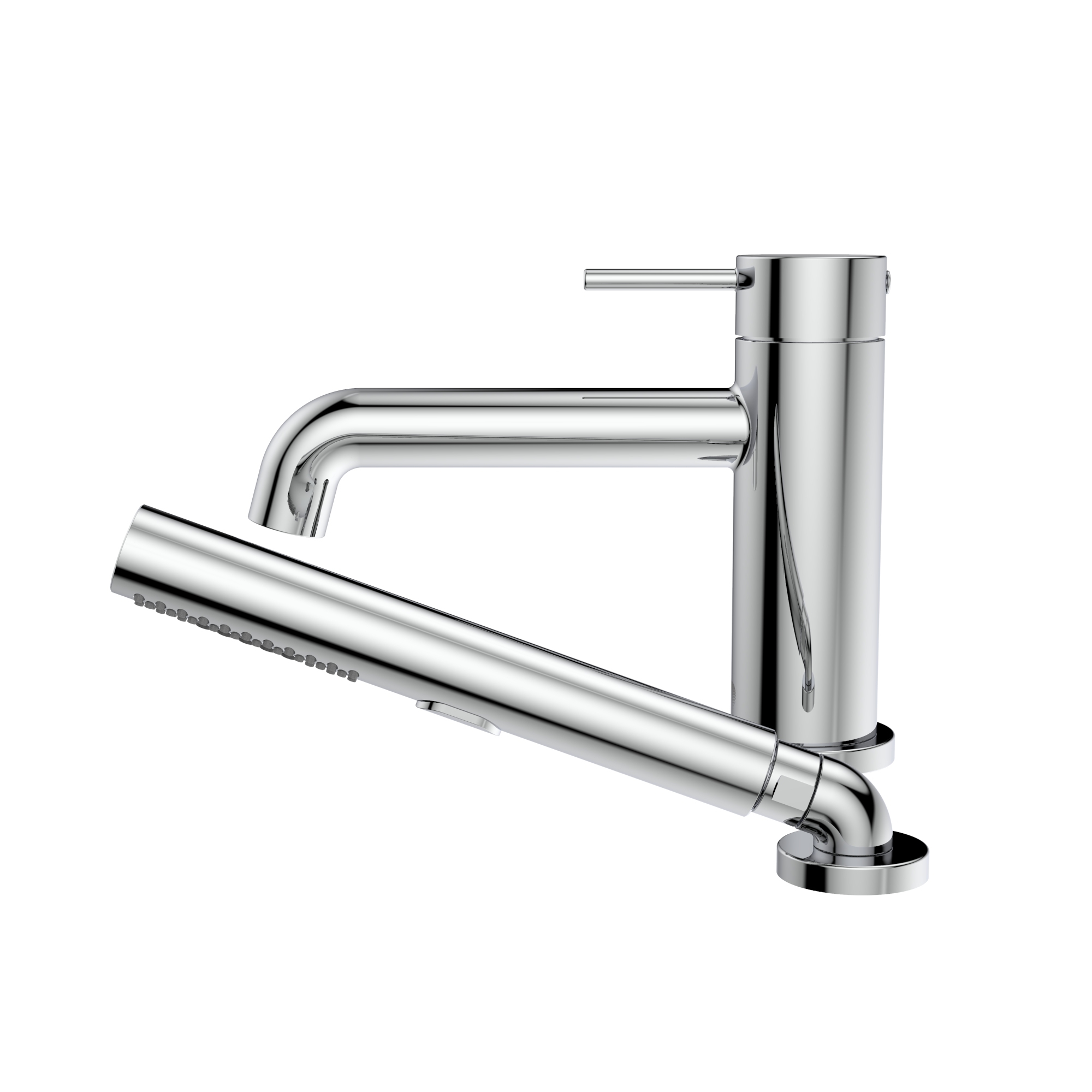 Bathtub Faucet – Complete model for Roman Bathtub with Pressure Balance