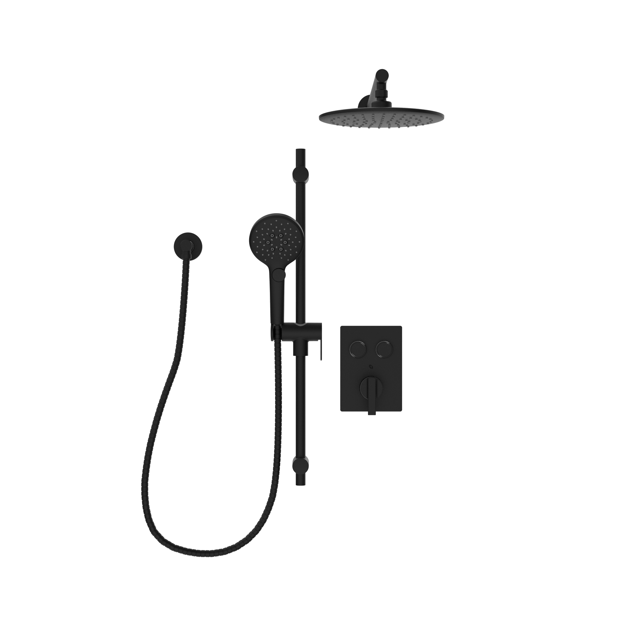 Kit: Shower Faucet - Trim for Thermostatic 2-way diverter valve