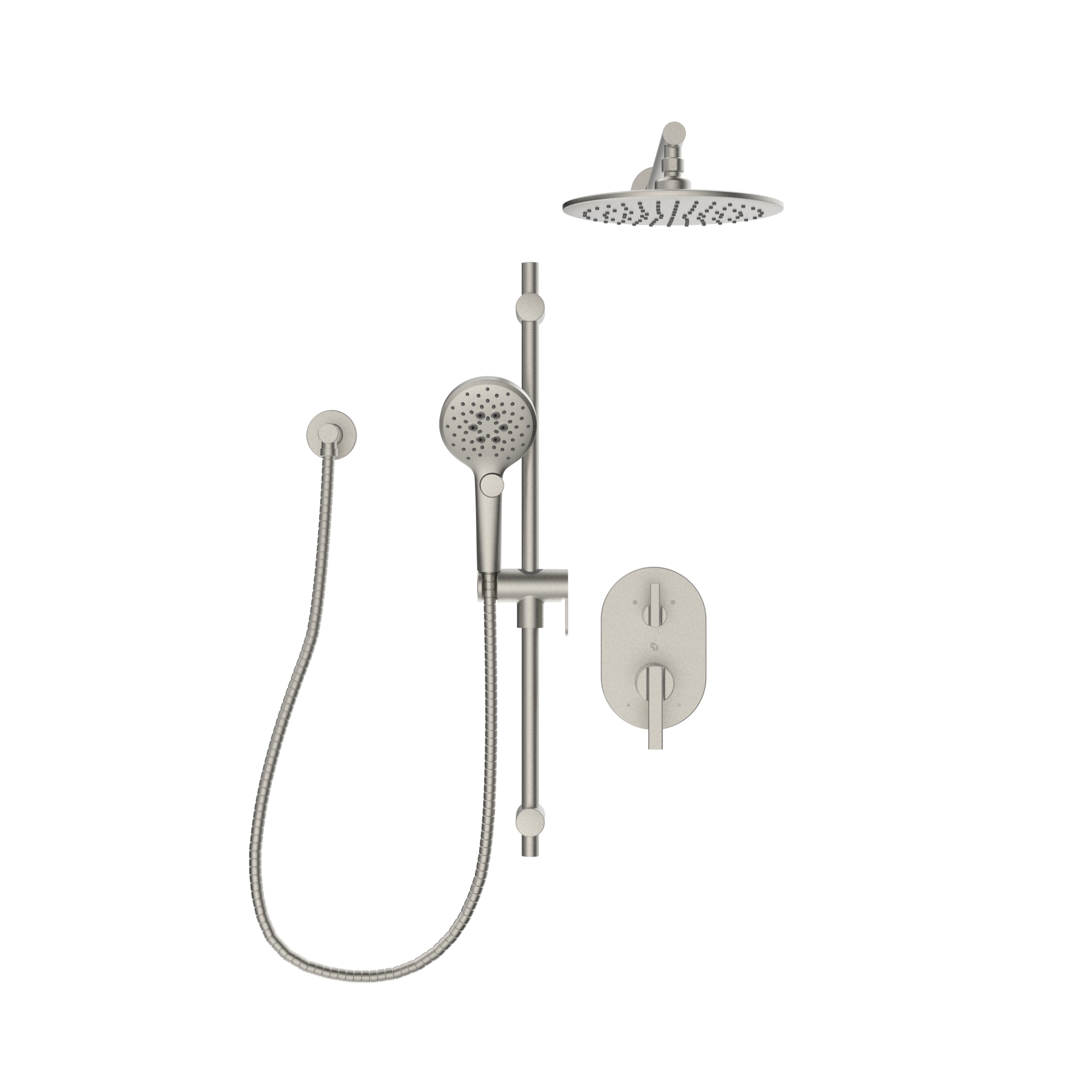 Kit: Shower Faucet - Trim for Thermostatic Pressure Balanced 2-way diverter valve
