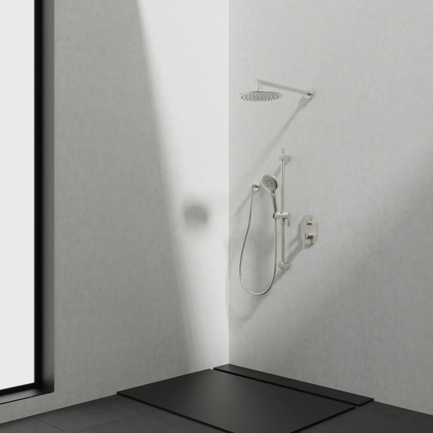 Kit: Shower Faucet - Trim for Thermostatic Pressure Balanced 2-way diverter valve