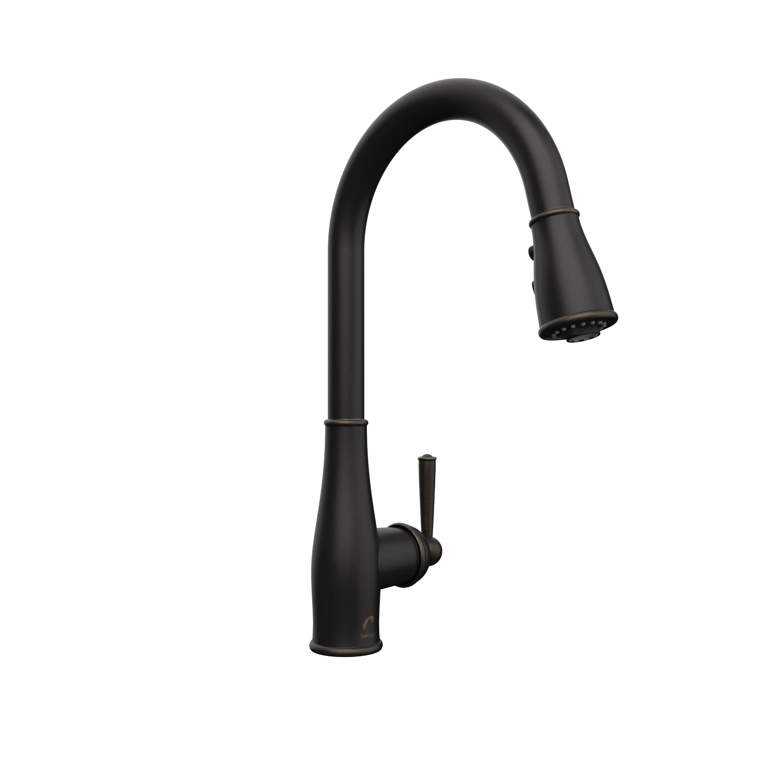 Kitchen Sink Faucet with Swivel Pull-Down Spout featuring "Quick Lock" technology - RUS78CORB