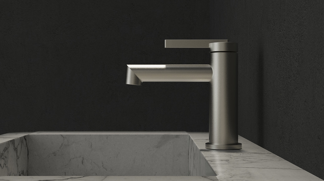 New Brushed Nickel Faucets Now Available for Kara and Solara Bathroom Collections