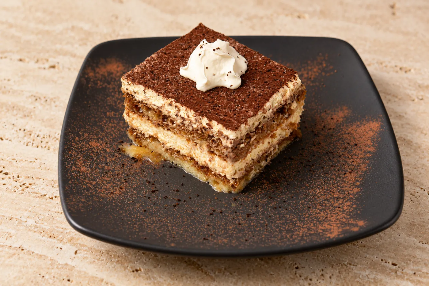 Tiramisu au cacao, Le Carré Noir