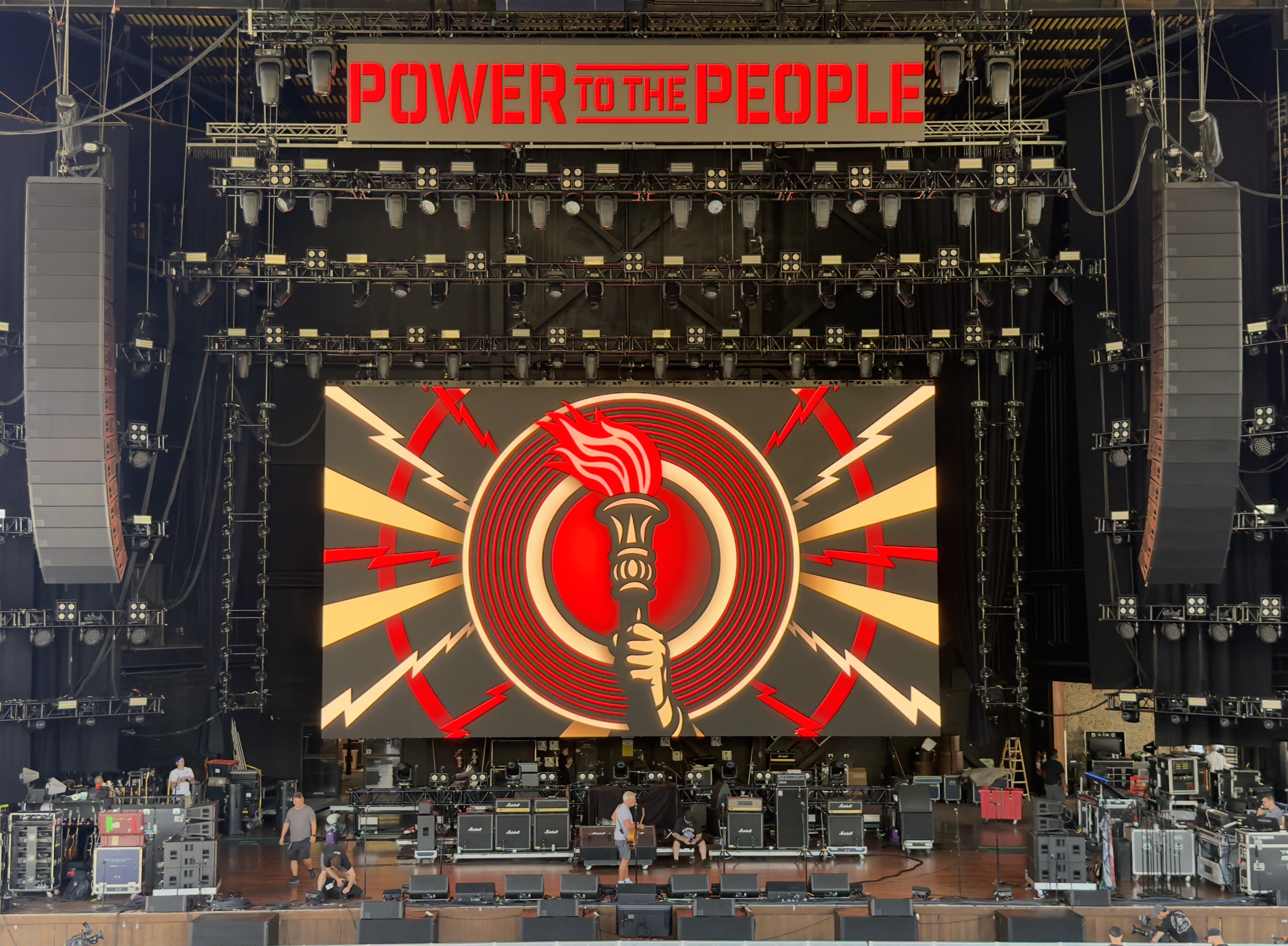 Showcall Provides Audio Reinforcement for All Things Go & Power To The People