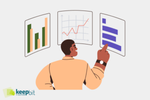 Gap Analyse Isms Mann analysiert Daten