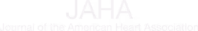 Logo of the Journal of the American Heart Association (JAHA) with the acronym 'JAHA' above the full name in white text.