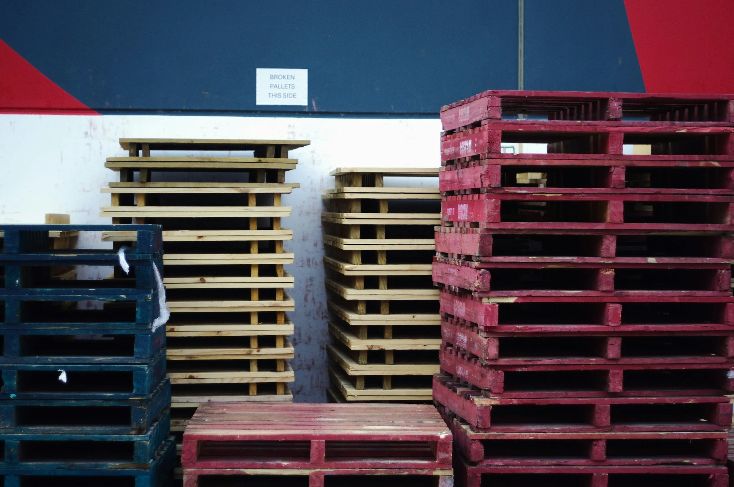 wood pallets