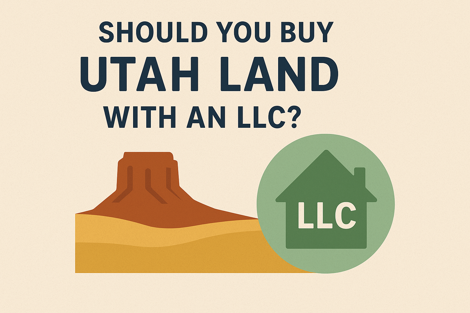 Should You Buy Utah Land with an LLC?