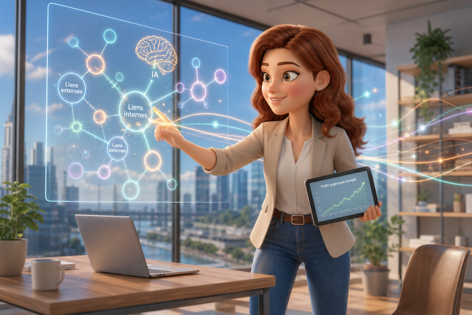 augmenter-visibilite-google-strategie-liens-internes-externes-ia-julie