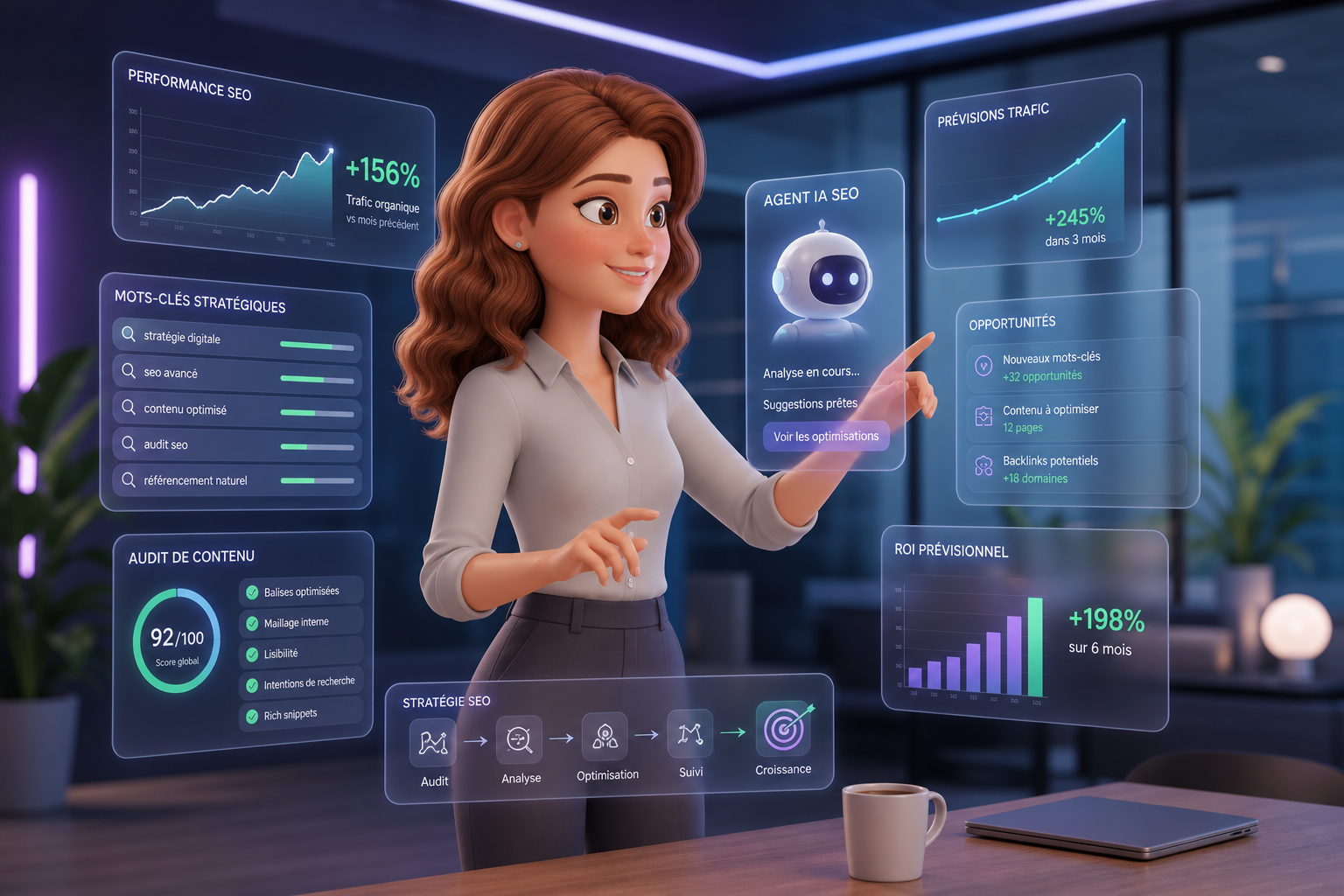 augmenter-roi-seo-agent-ia-seo-5-etapes