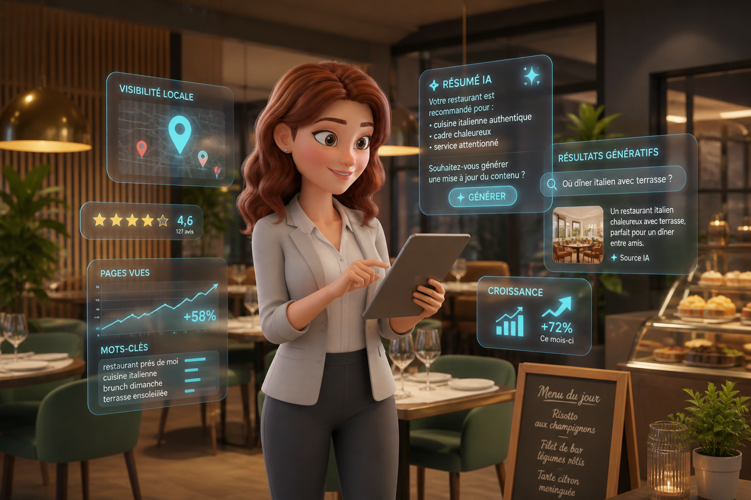 agent-ia-seo-restauration-visibilite-locale-optimisation-generative