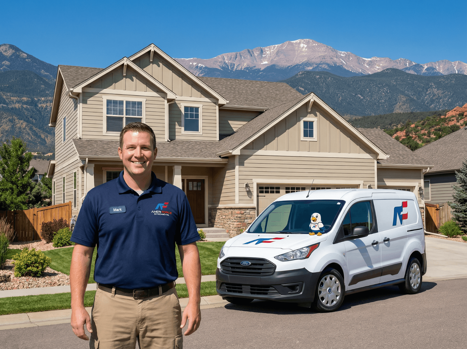 A trusted AmeriForce professional providing expert mold remediation Colorado Springs services to local homeowners.