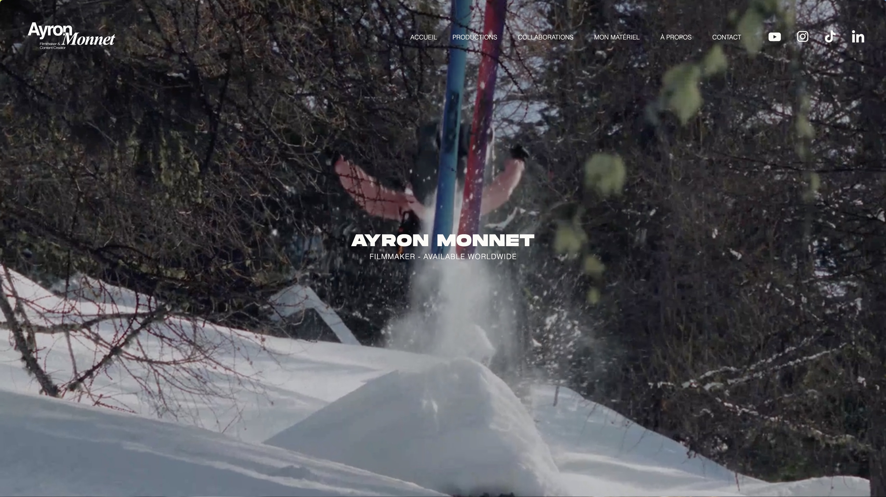 Image miniature pour le projet "Ayron Monnet"