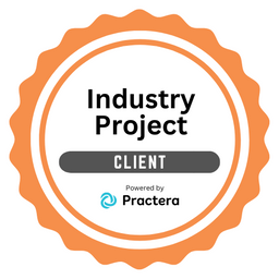 Practera Industry Project client badge