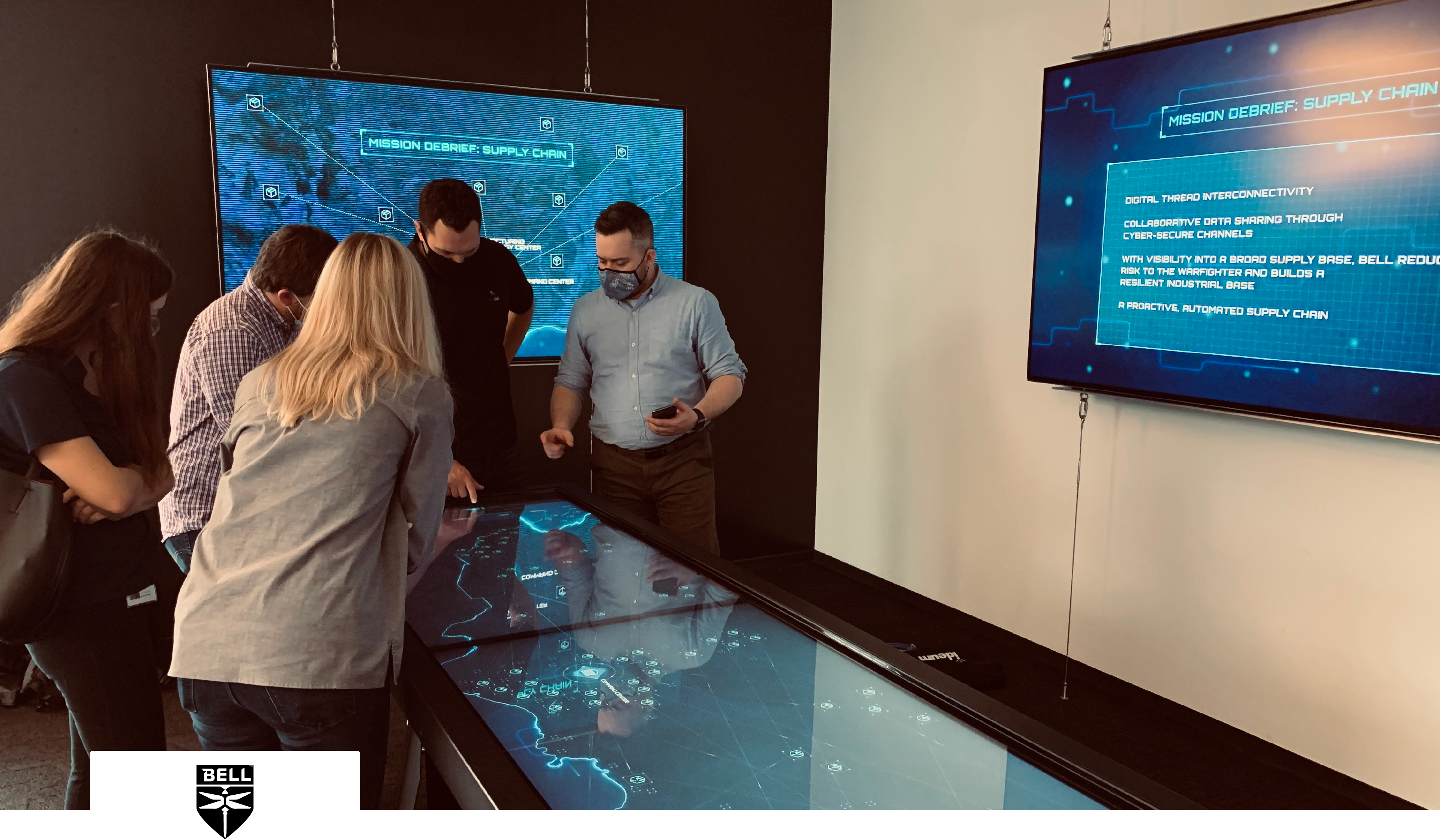 MTCI Experience inside Bell Lobby