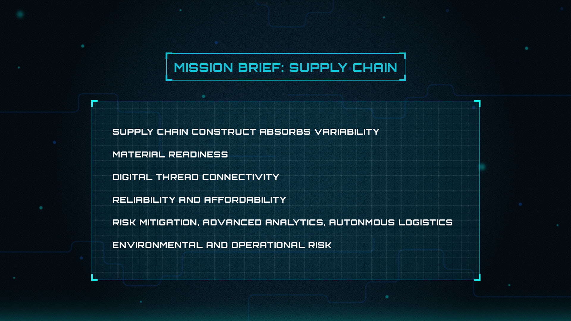 Supply Chain