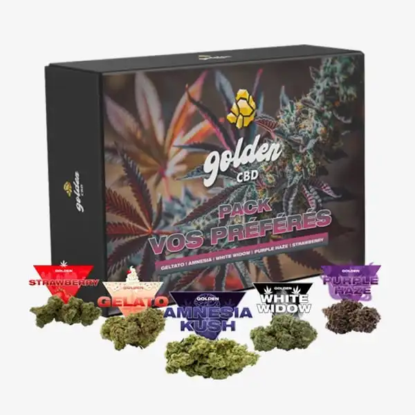 Pack vos préférés - Golden CBD