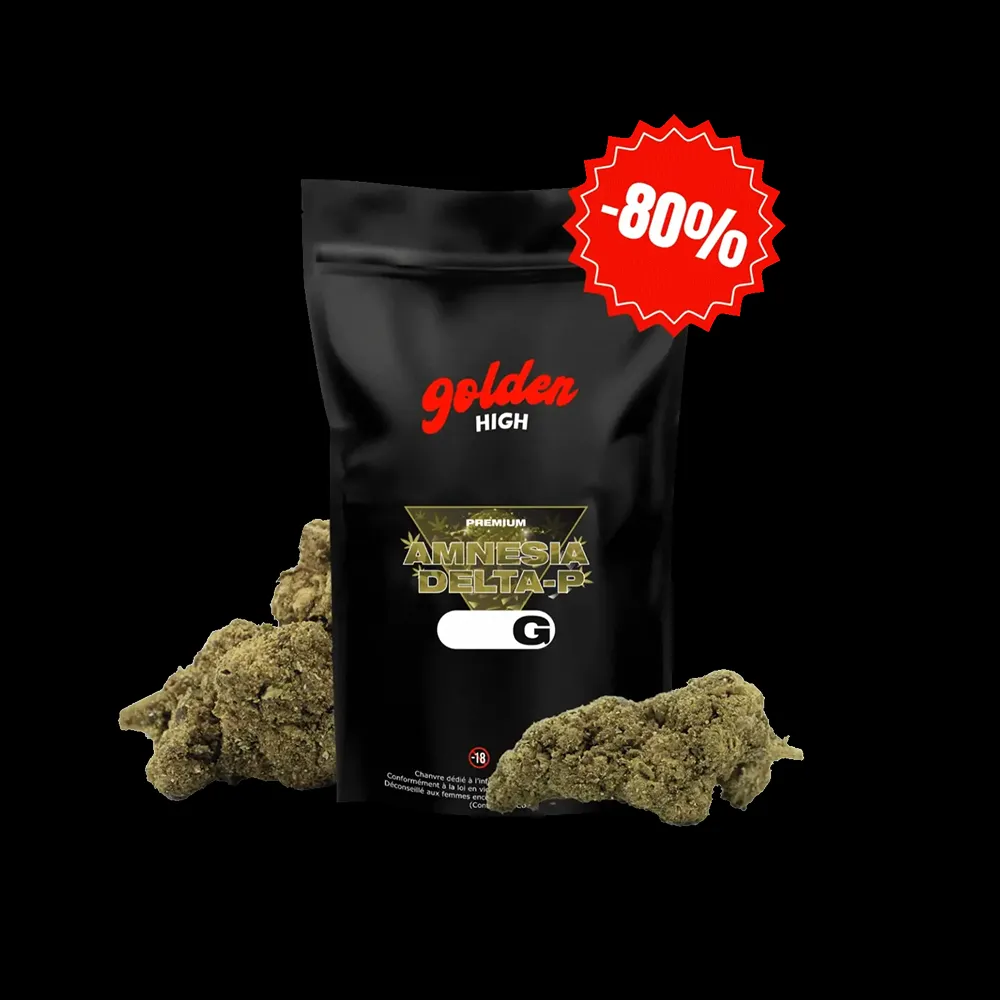 Amnesia Delta-P Nouvelle Formule – Fleur 12 % - Golden High