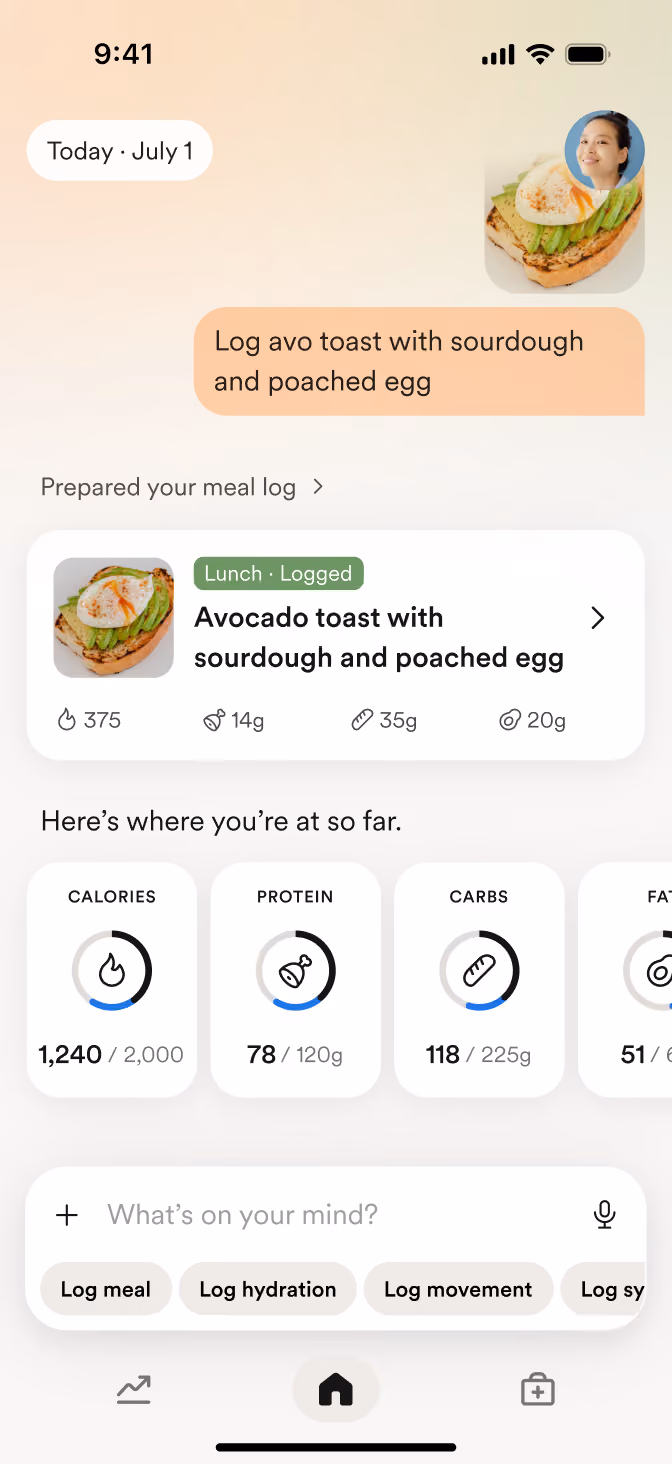 Aalto mobile app UI with two home listings and a title at the top saying 12 new matches