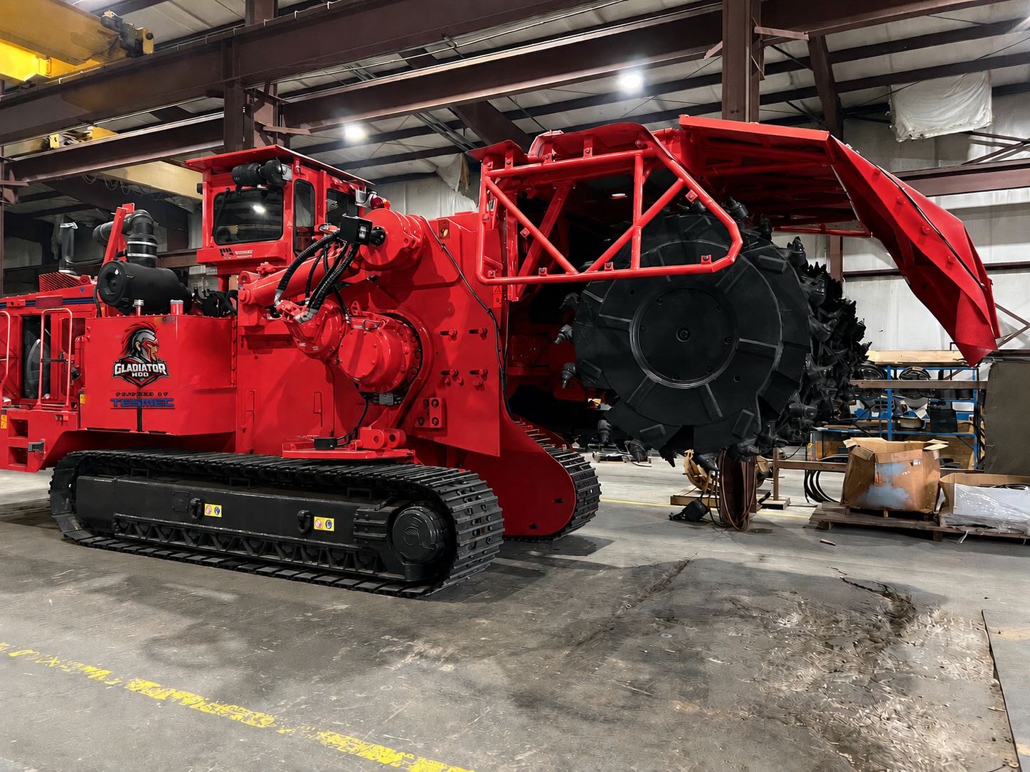 The 1475 Rock Hawg is engineered to dominate surface mining.